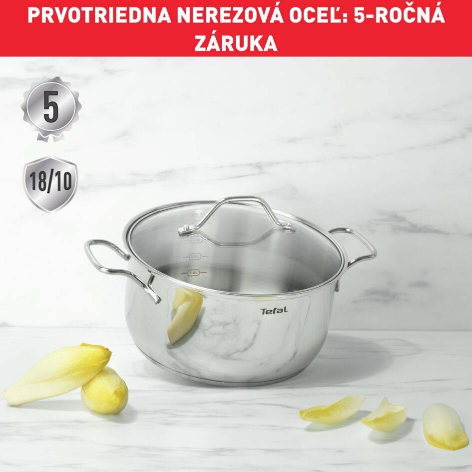 Kastról s pokrievkou Tefal Intuition B8644474 20 cm