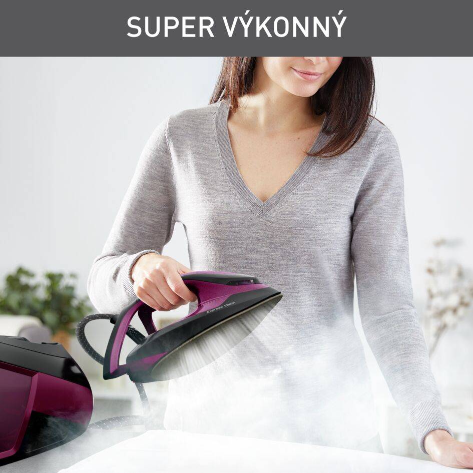 Parný generátor Tefal Express Vision SV8152E0 Fialový/Čierny