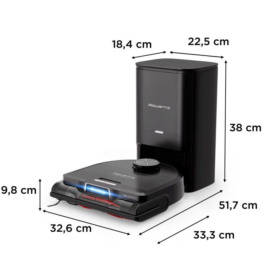 Robotický vysávač Rowenta X-PLORER S240+ AI Animal & Allergy 8000Pa RR9695WH