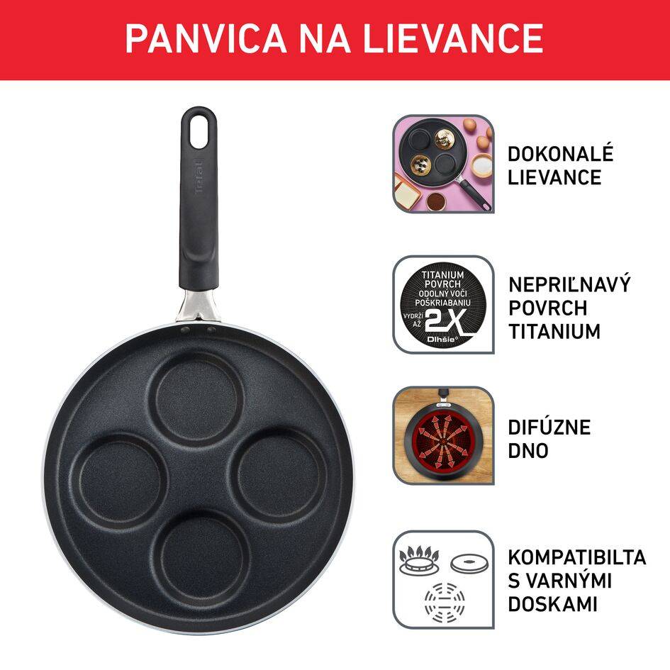 Panvica na lievance Pancake Time 25 cm