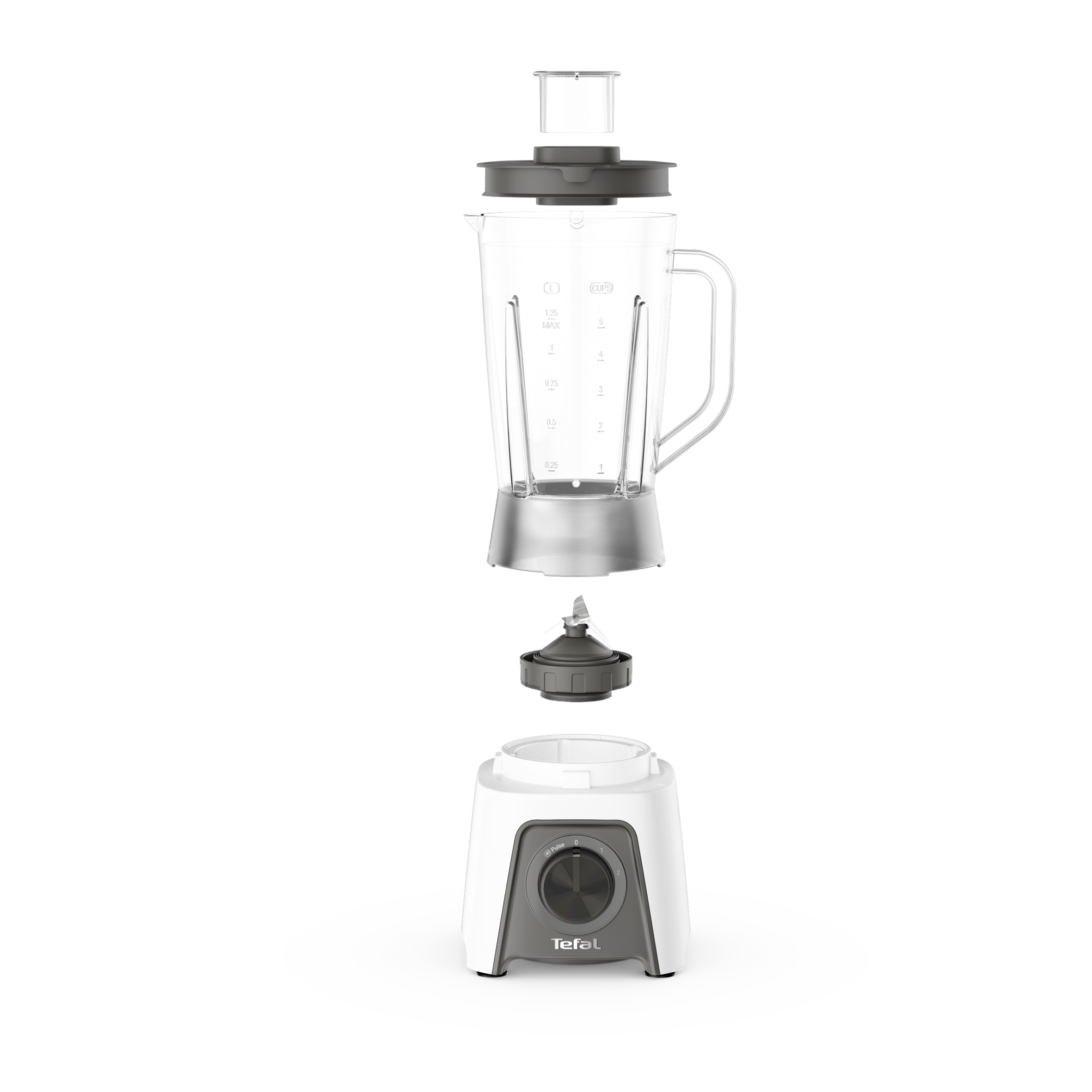 Stolný mixér Tefal Blendeo+ BL2C0130 Sivý/Biely