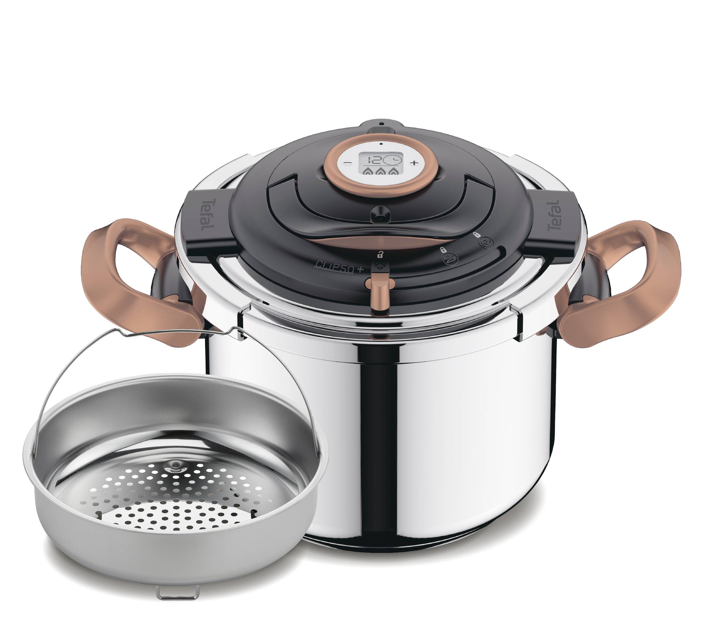 Tlakový hrniec Tefal Clipso+ Precision P4410770 Nerezový 6 l
