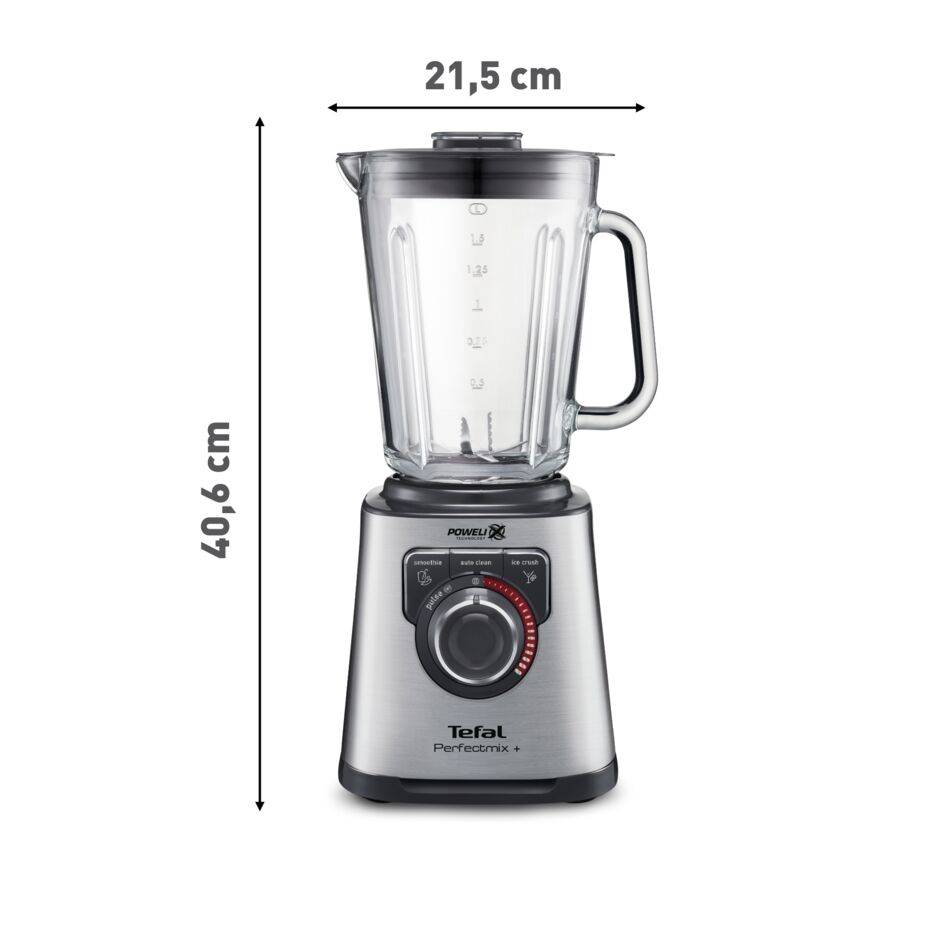 Stolný mixér Tefal PerfectMix+ BL811D38 Nerezový/Tmavo šedý