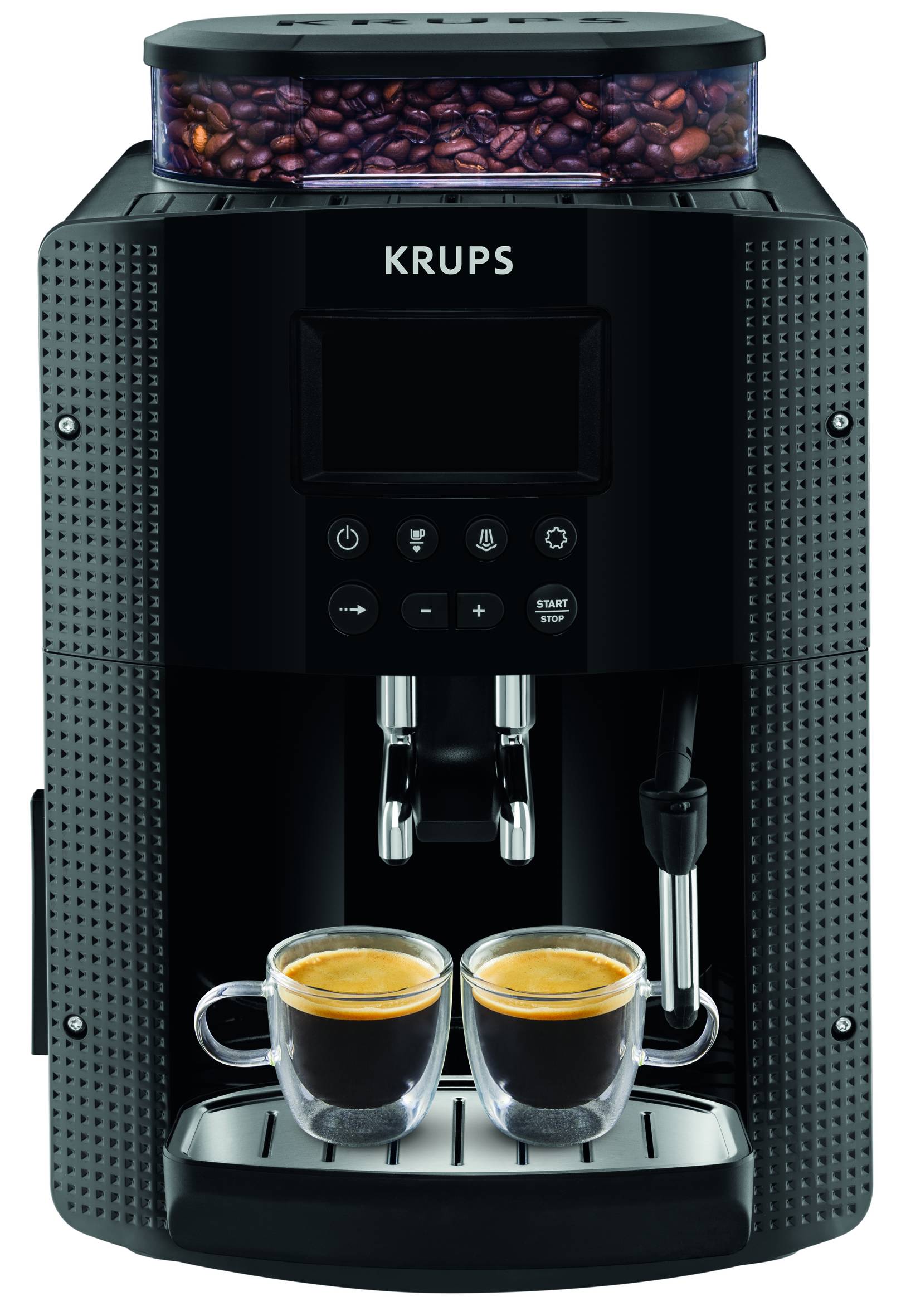 Automatický kávovar KRUPS Essential Display EA815070 Čierny