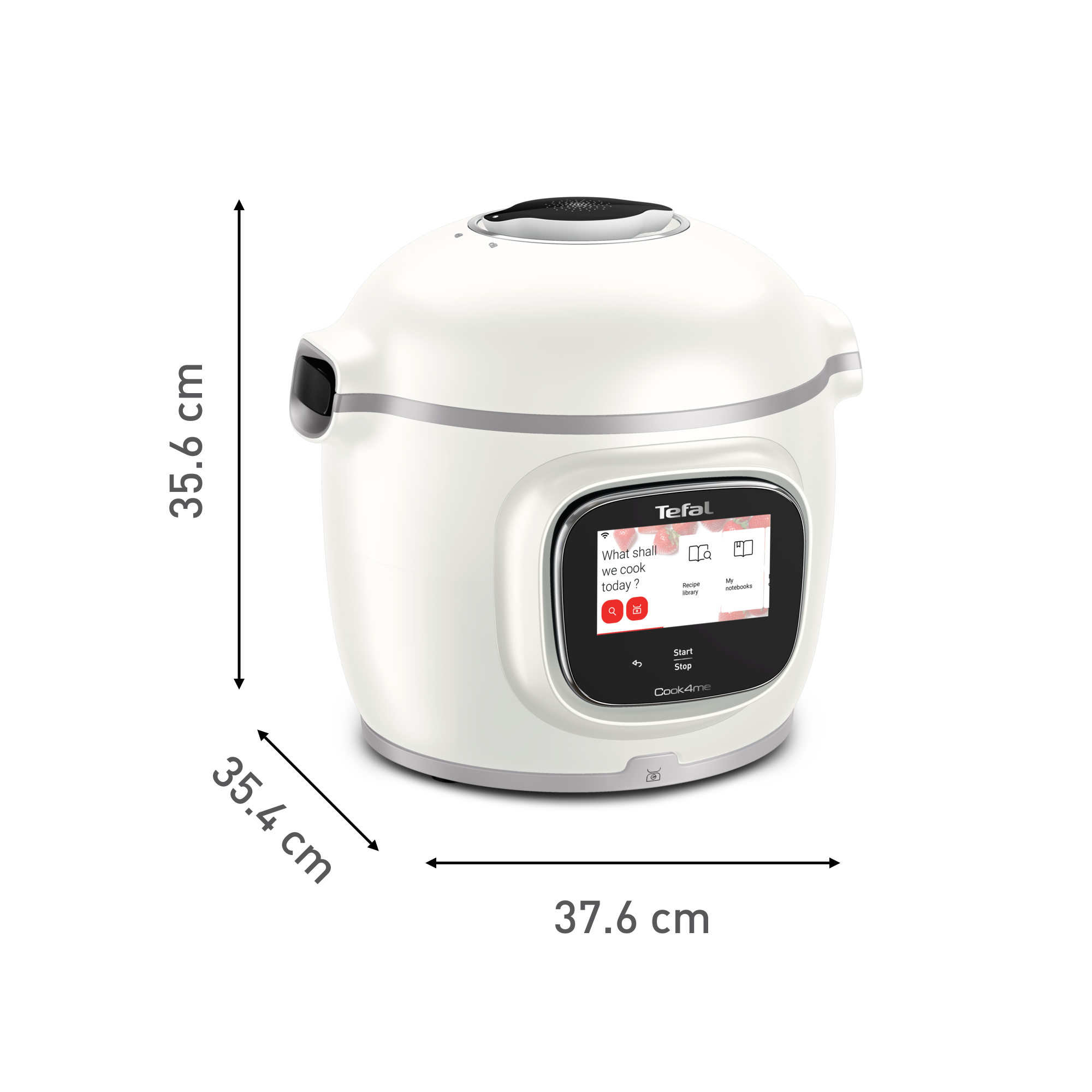 Inteligentný multifunkčný hrniec Tefal Cook4me Touch Pro, CY9441F2