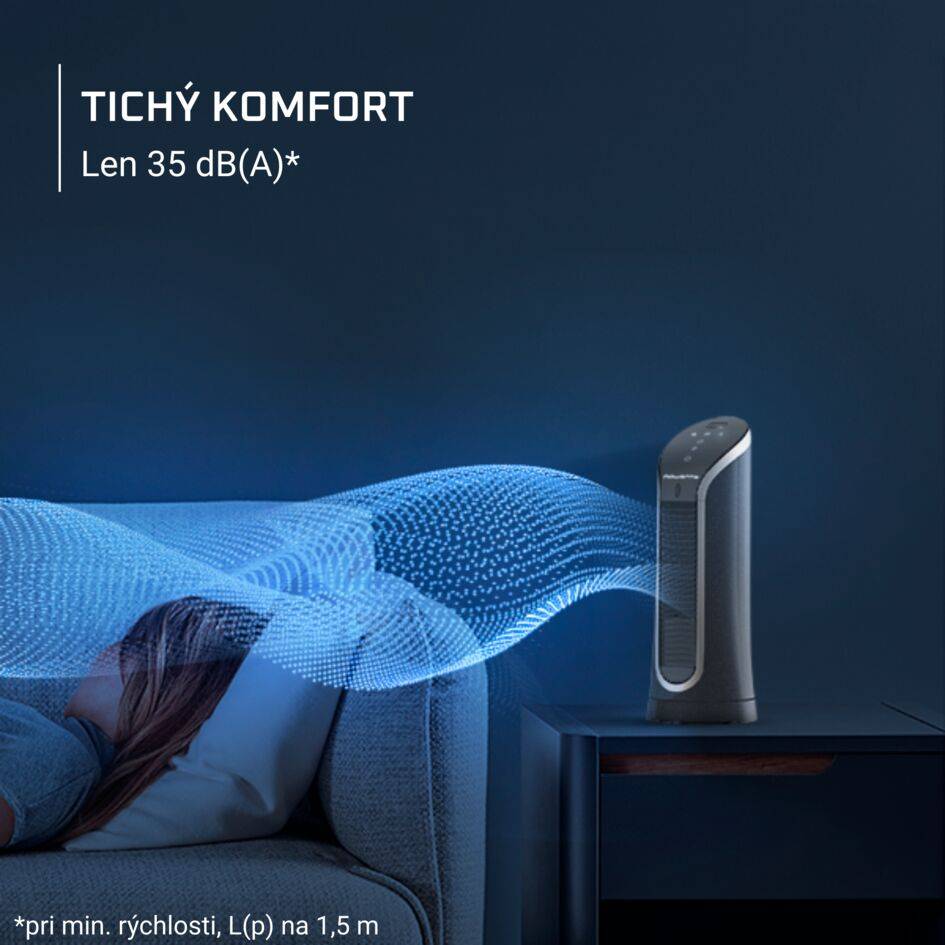 Mini stĺpový ventilátor Rowenta Eole Compact VU6220F0