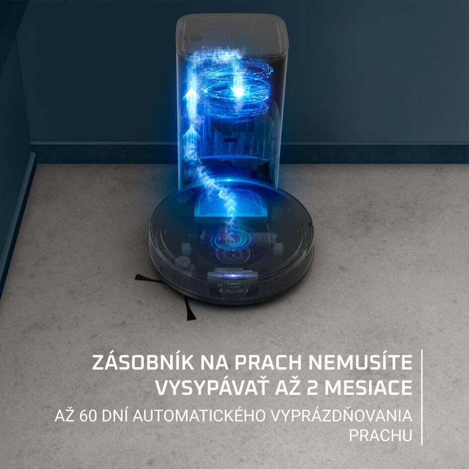 Robotický vysávač Rowenta X-PLORER S65+ Laser RR8L85WH