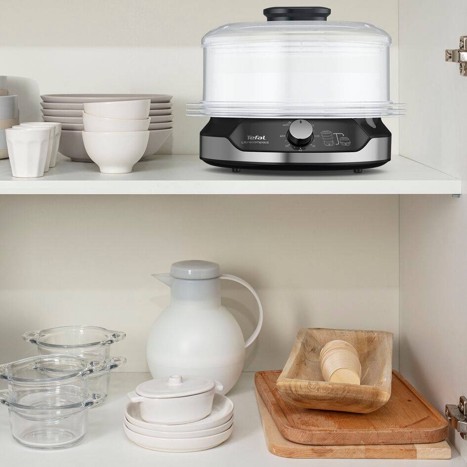 Parný hrniec Tefal Ultracompact VC204810 Strieborný/Čierny