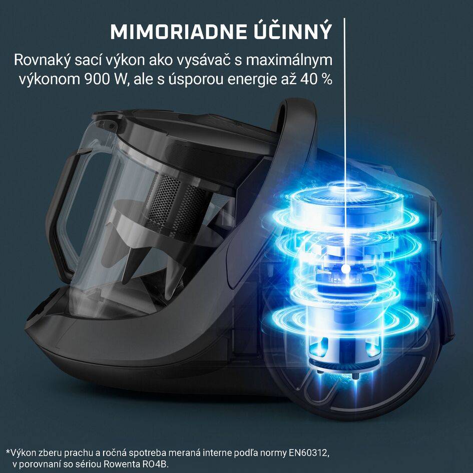 Bezvreckový vysávač Green Force Cyclonic Effitech®+ Animal RO7C66