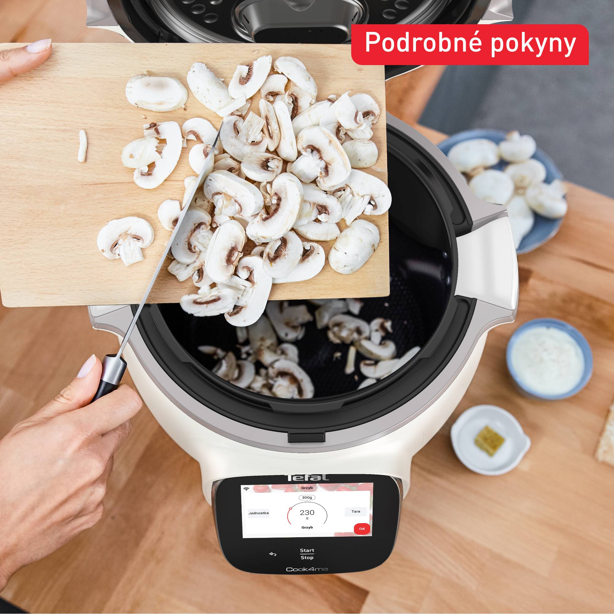 Inteligentný multifunkčný hrniec Tefal Cook4me Touch Pro, CY9441F2