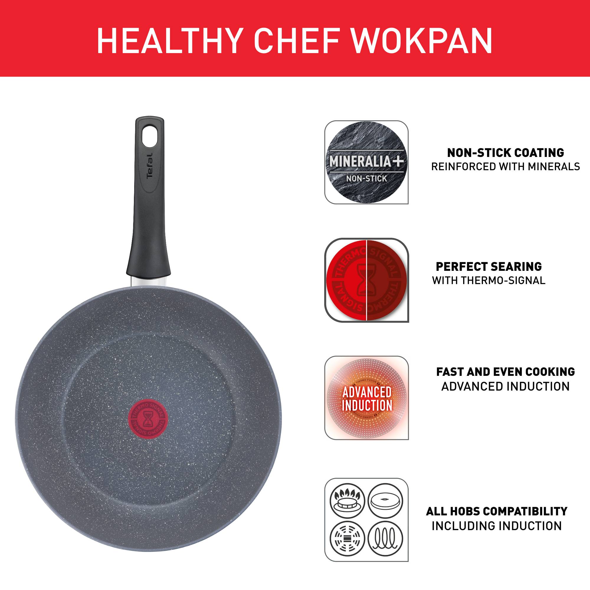 Wok panvica Tefal Healthy Chef G1501972 28 cm