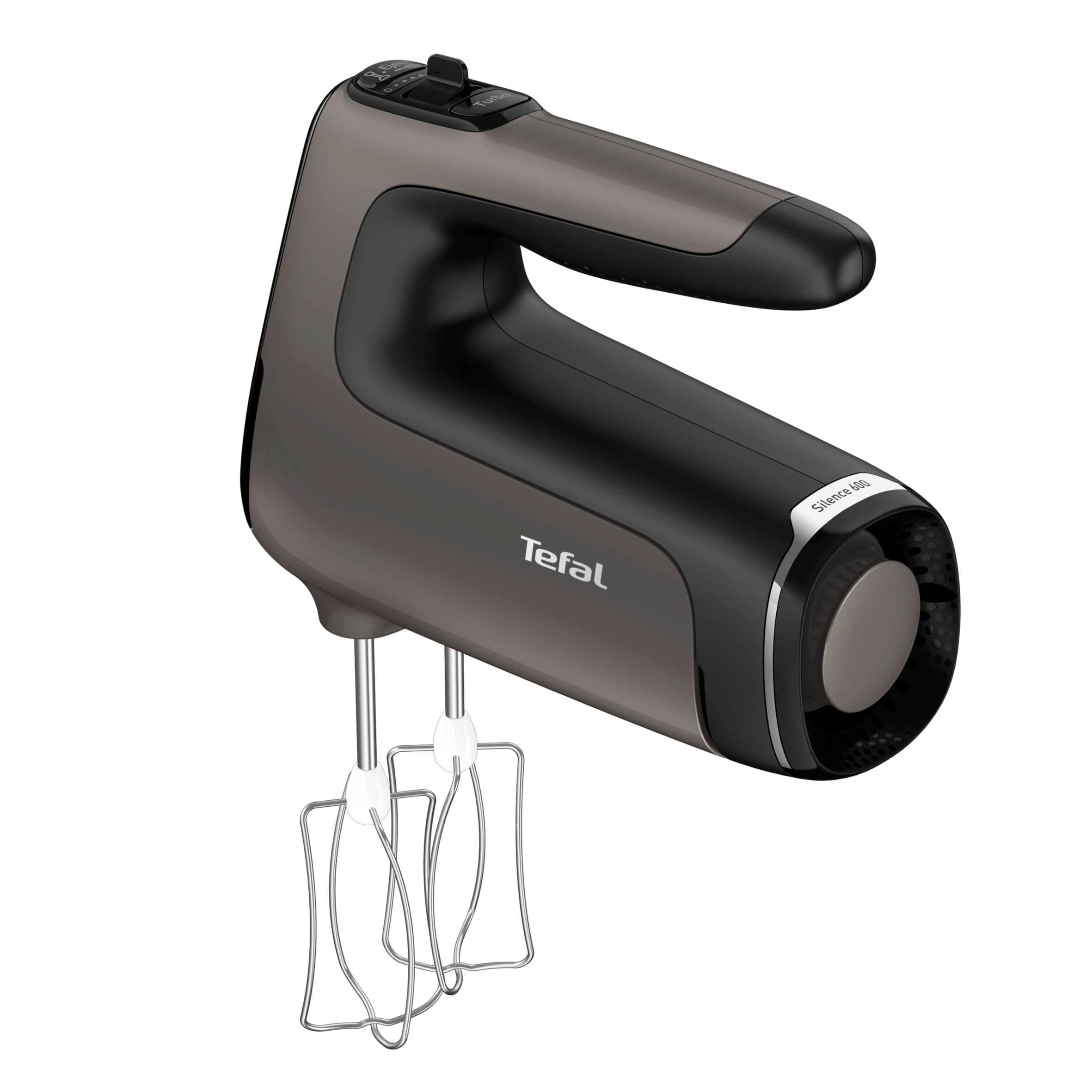 Ručný mixér Tefal Powermix Silence HT650E38 Strieborný/Čierny