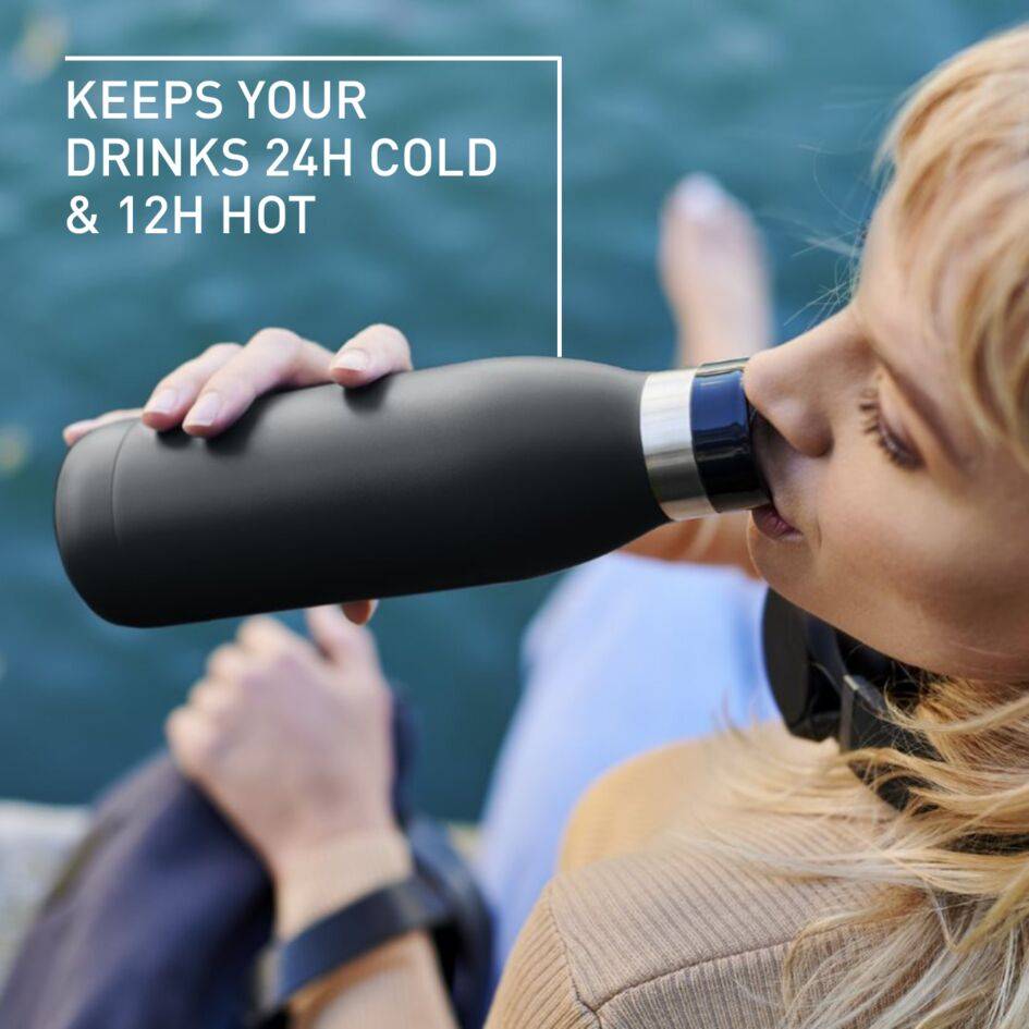 Termofľaša Tefal Bludrop N3110110 čierna 0,5l