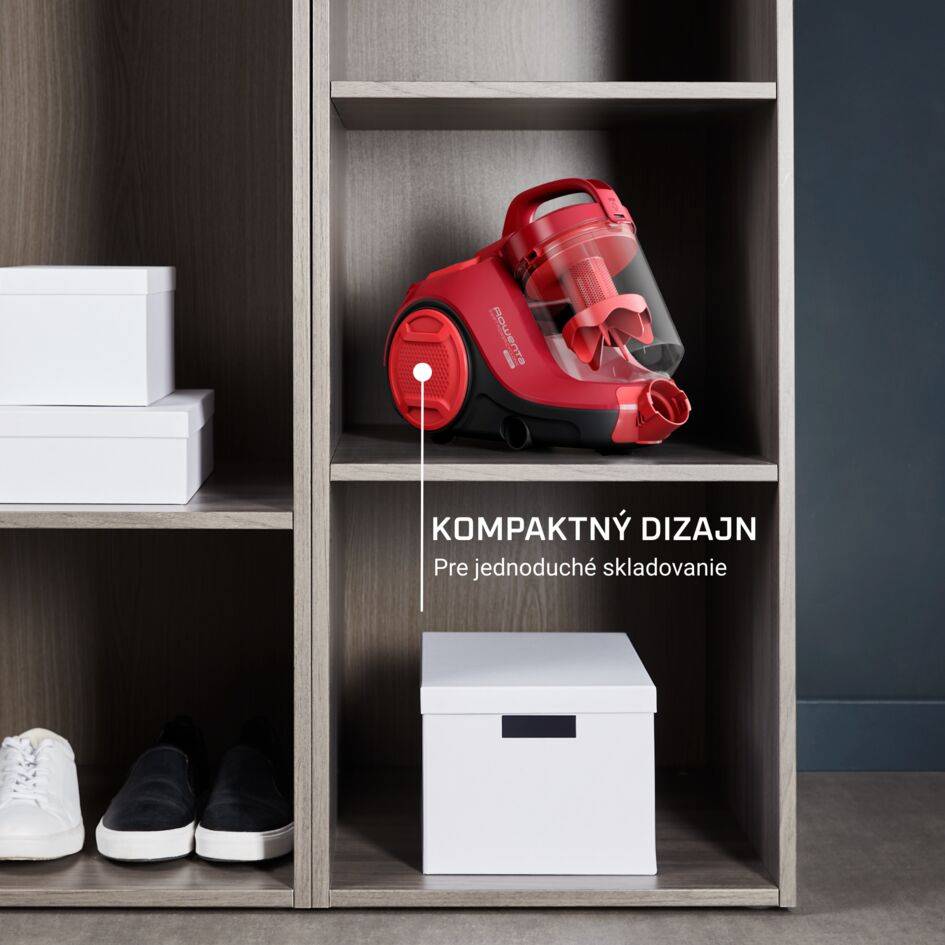 Bezvreckový vysávač Swift Power Cyclonic 900W Classic RO2913EA