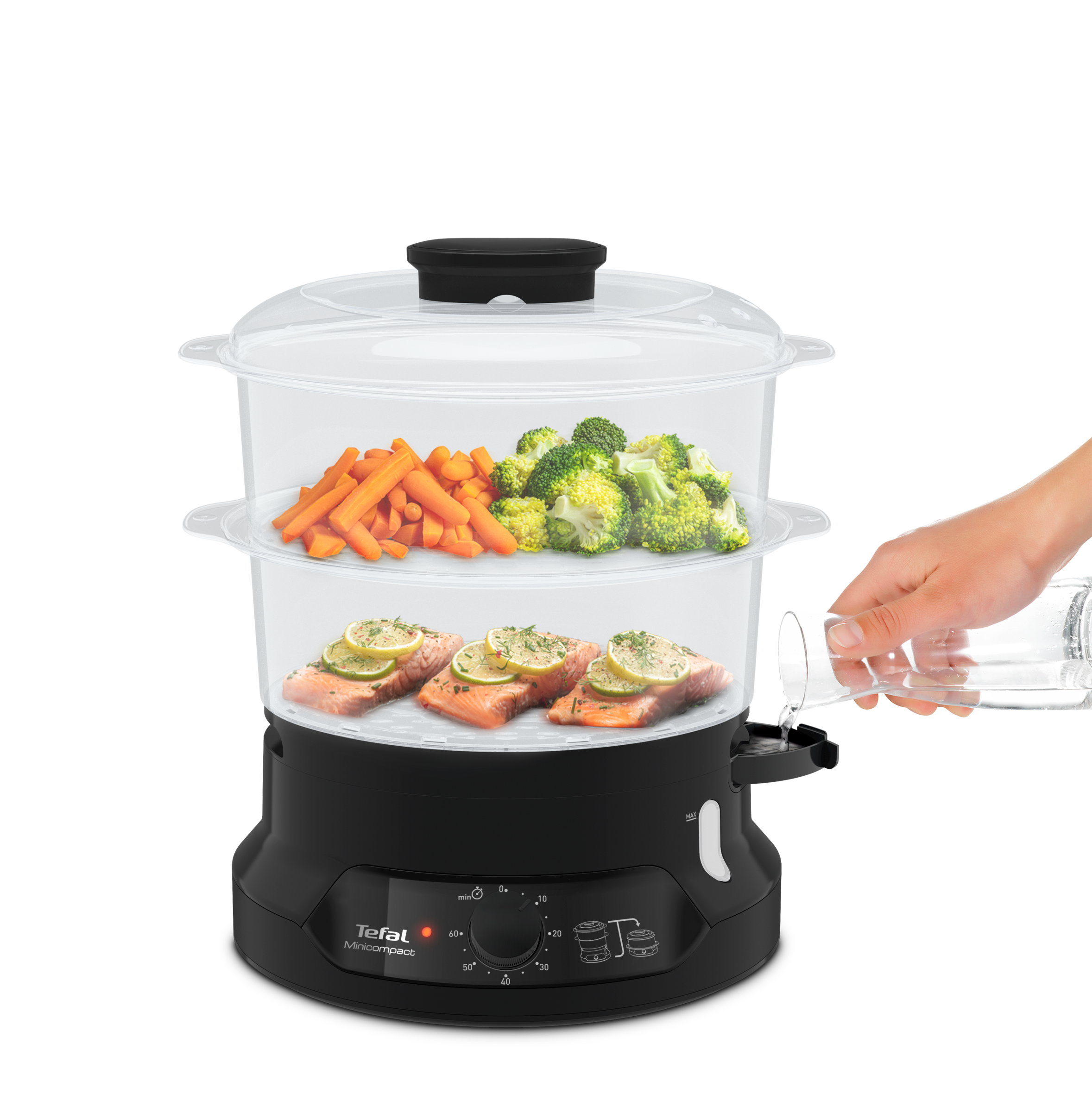 PARNÝ HRNIEC TEFAL MINICOMPACT VC1398