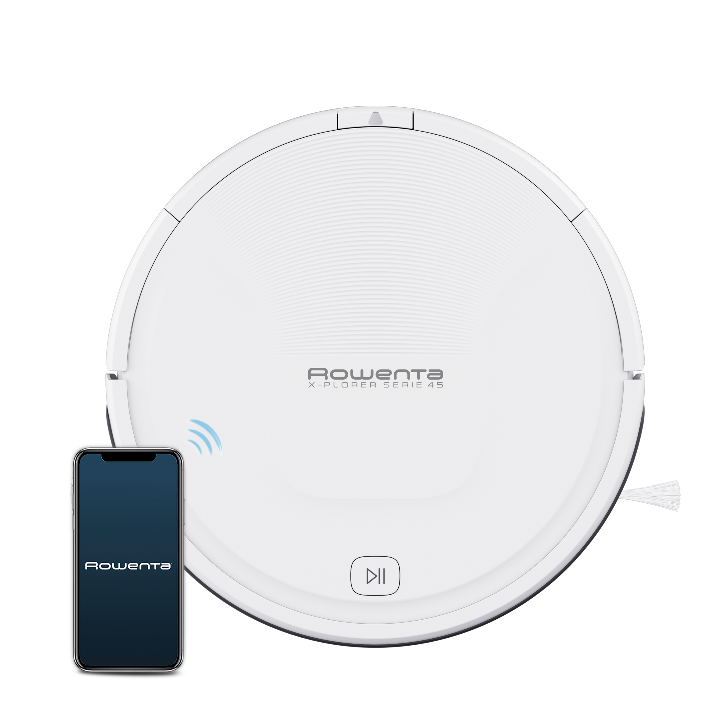 Robotický vysávač s wi-fi Rowenta X-PLORER S45 RR8227WH