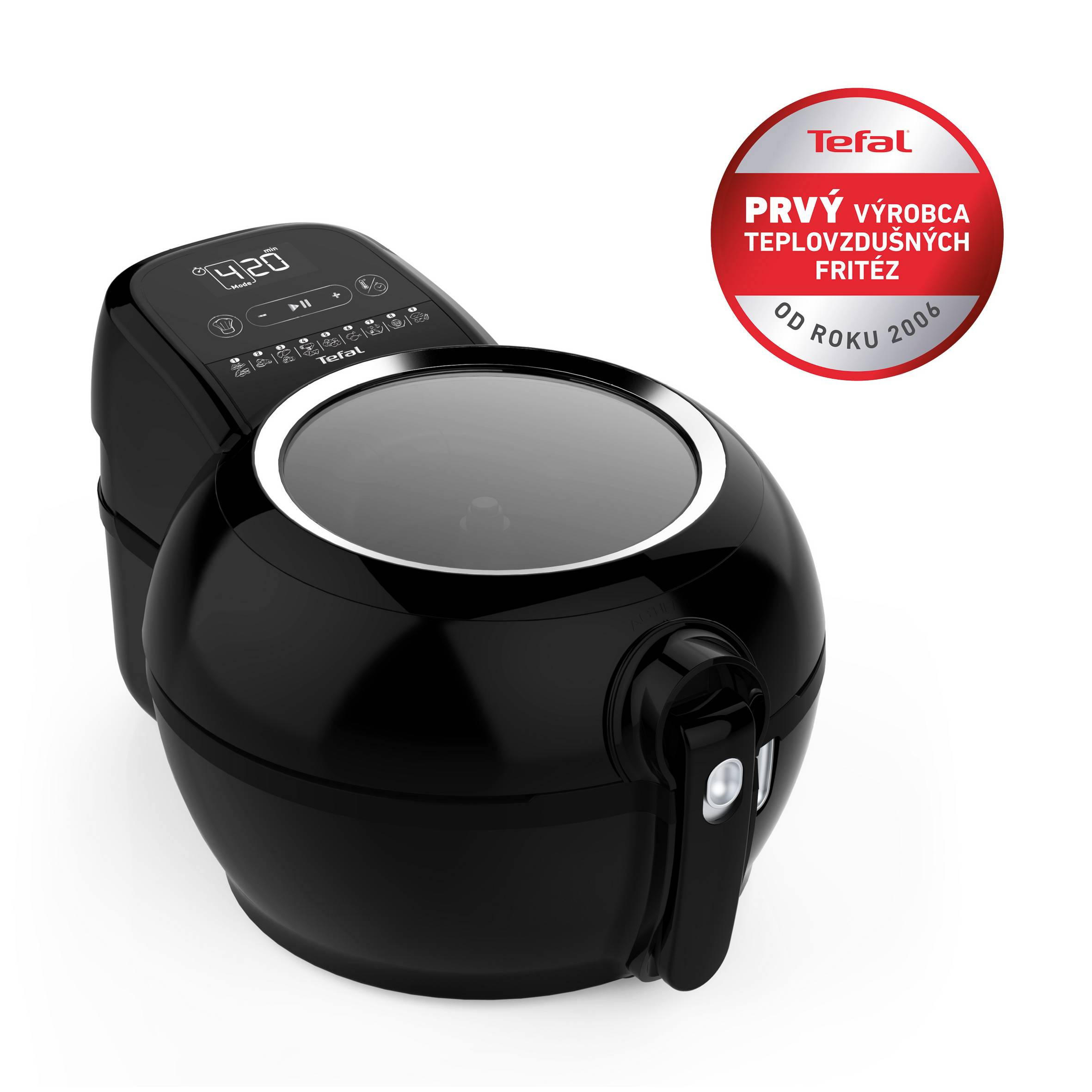 Teplovzdušná fritéza Tefal Actifry Genius FZ760830 Čierna