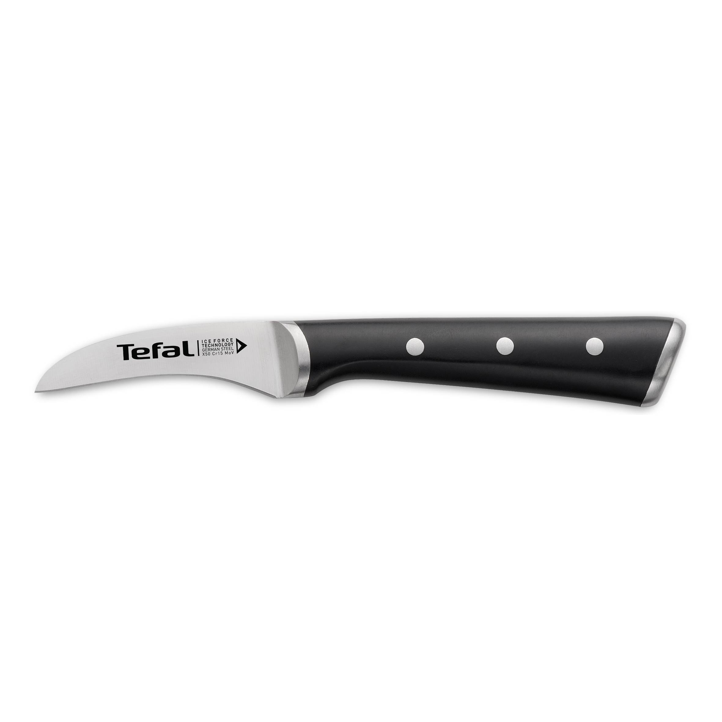 Kuchynský vykrajovací nôž Tefal Ice Force K2321214 Nerezový/Čierny 7 cm