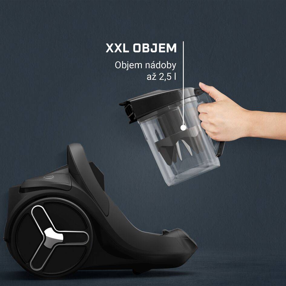 Bezvreckový vysávač Green Force Cyclonic Effitech®+ Animal RO7C66