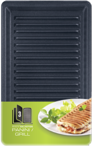 Výmenné platničky pre sendvičovač Tefal Snack Collection XA800312 Gril/Panini