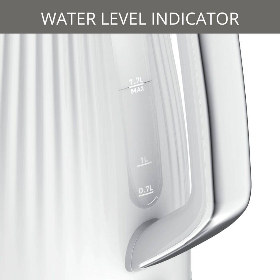 Rýchlovarná kanvica Tefal Loft KO250130 Biela 1,7 l