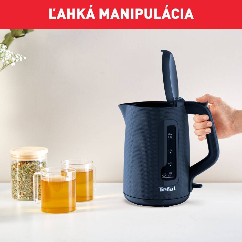 Rýchlovarná kanvica Tefal Morning KO2M0410 Modrá 1,7 l