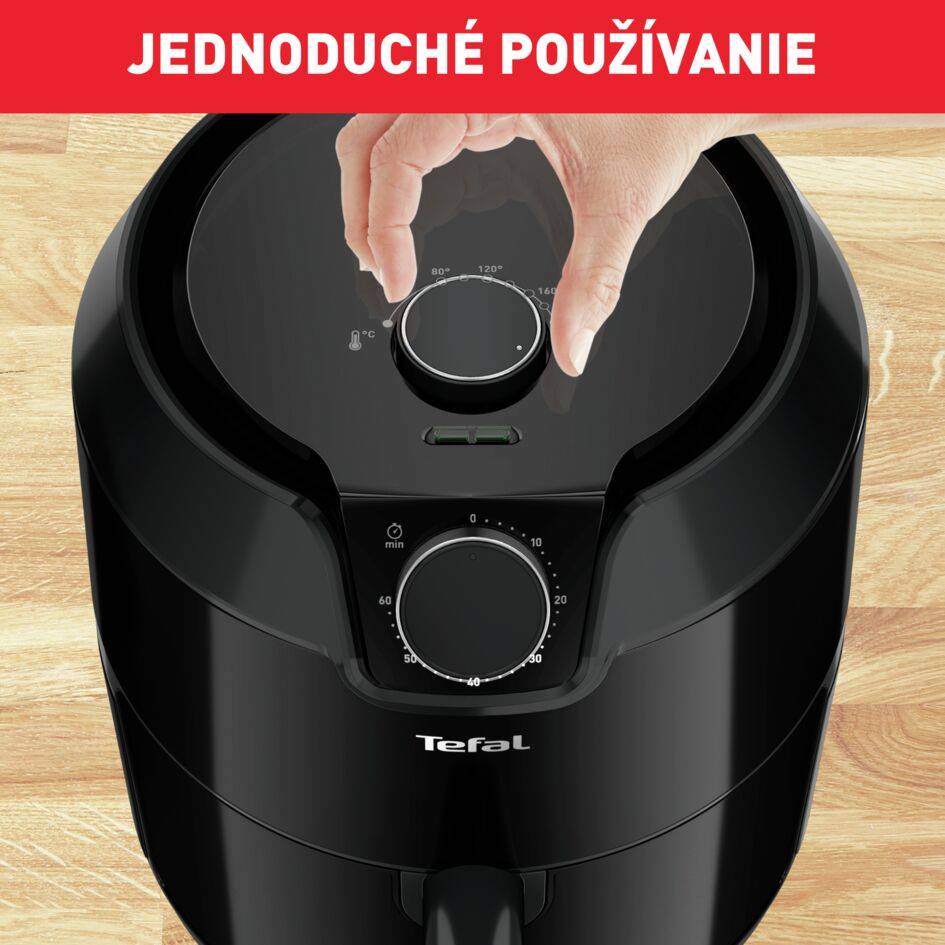 Teplovzdušná fritéza Tefal Easy Fry Classique EY201815 Čierna