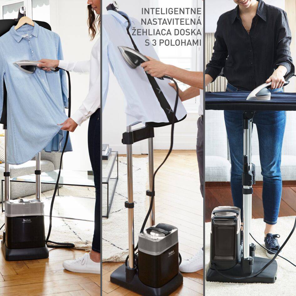 Naparovač odevov Tefal Ixeo Power QT2028F0 Čierny