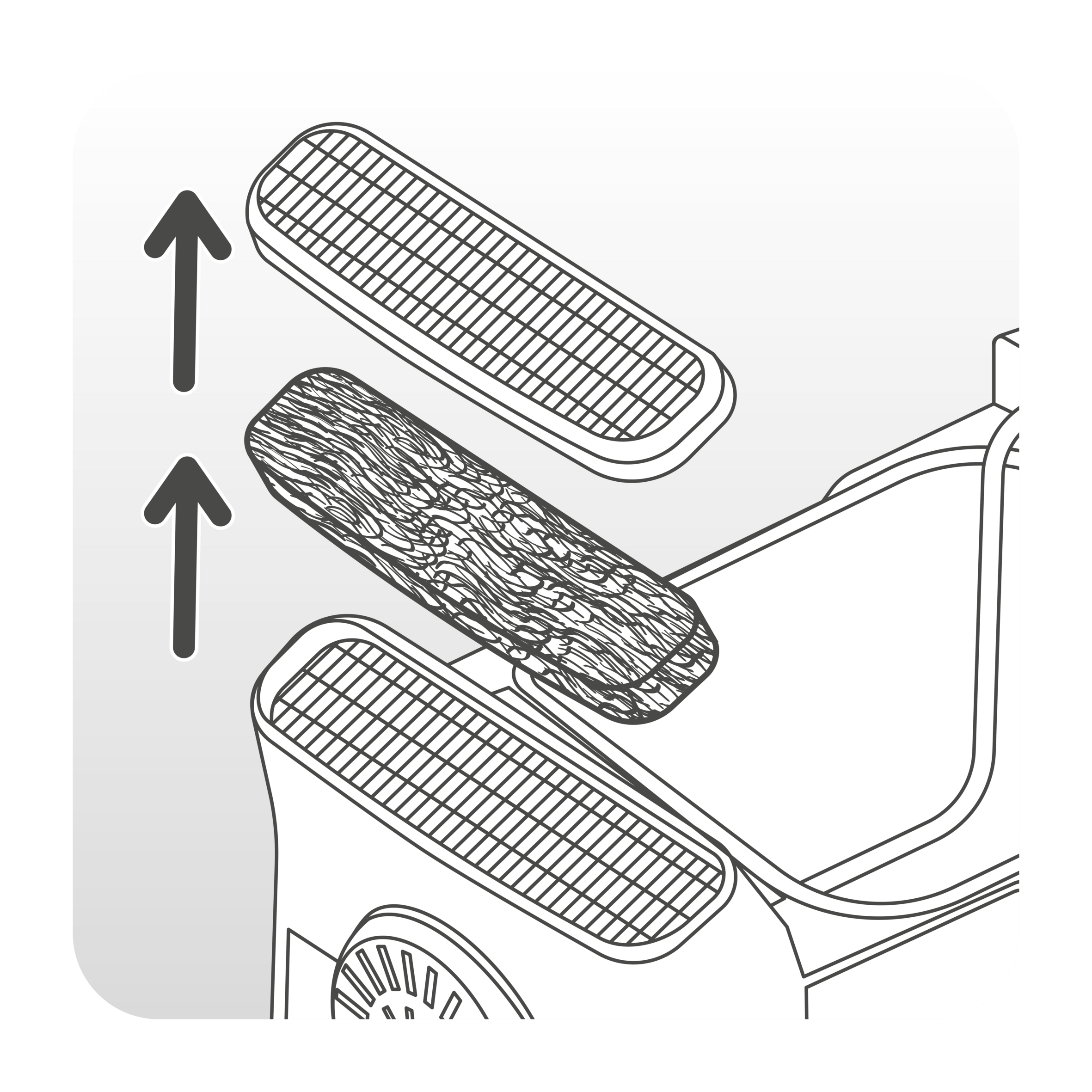 XA142000 uhlíkový filter – príslušenstvo Tefal
