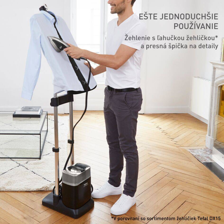 Naparovač odevov Tefal Ixeo Power QT2028F0 Čierny