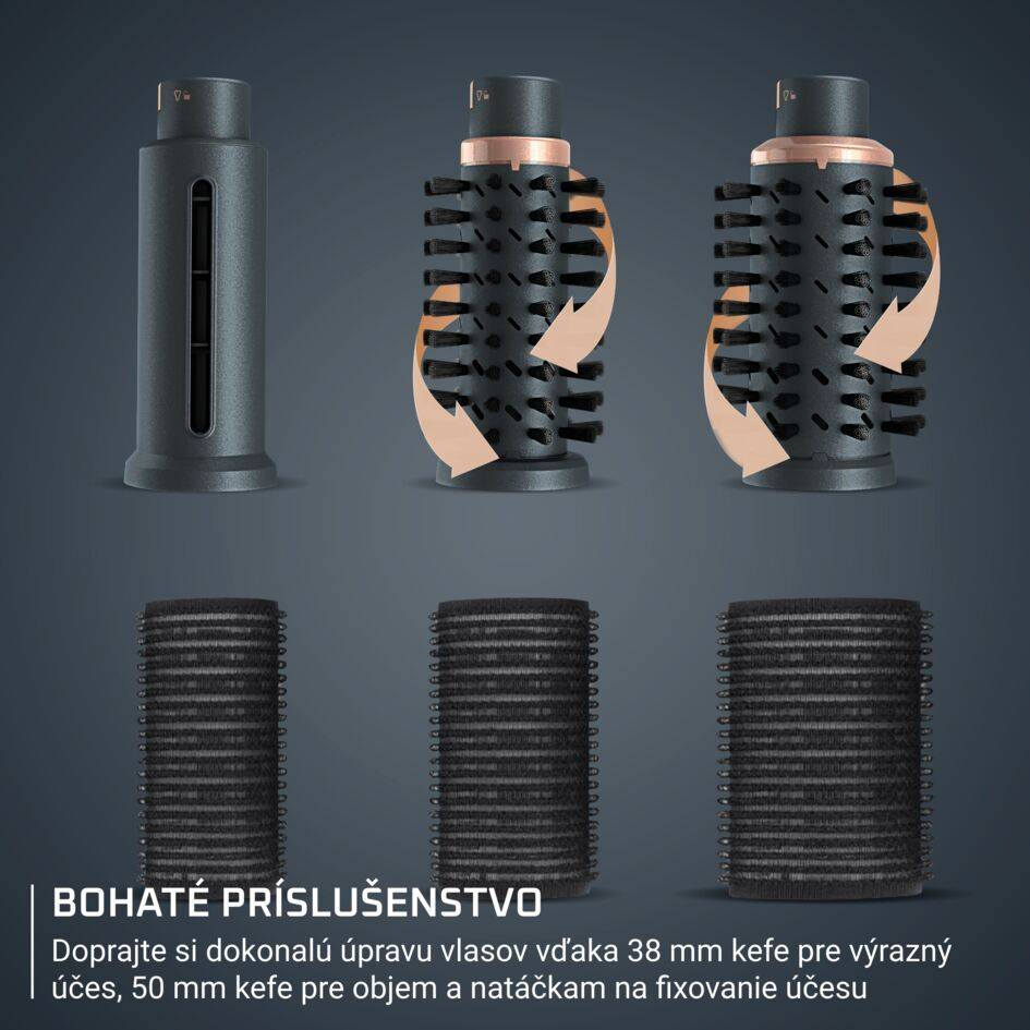 Rotačná teplovzdušná kefa Rowenta Air Rotate UB9920E0