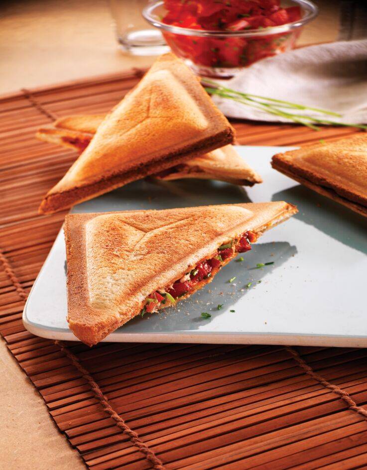 Výmenné platničky pre sendvičovač Tefal Snack Collection XA800212 Trojuholníkový toast