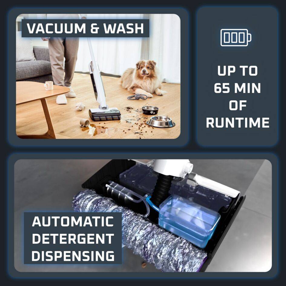 X-Clean 12, Wet & Dry Vacuum Cleaner, Powerful  and Smart Cleaning