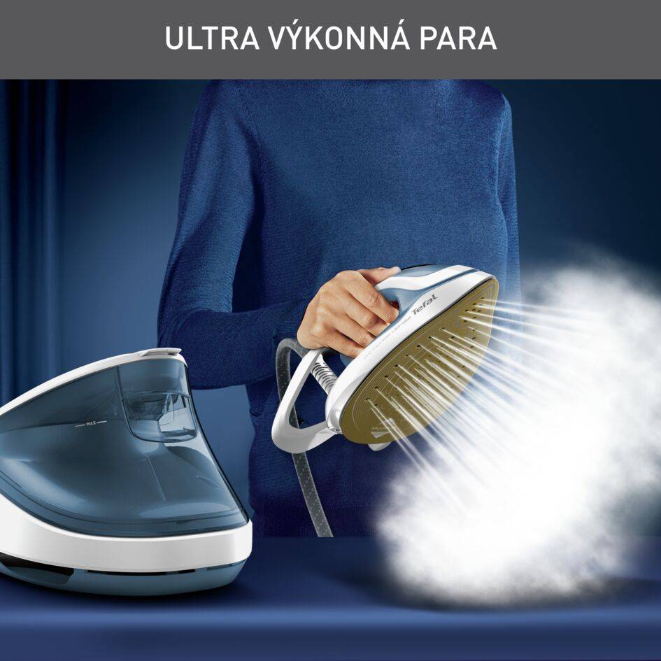 Parný generátor Tefal Pre Express Ultimate II GV9710E0 Svetlo modrý/Biely