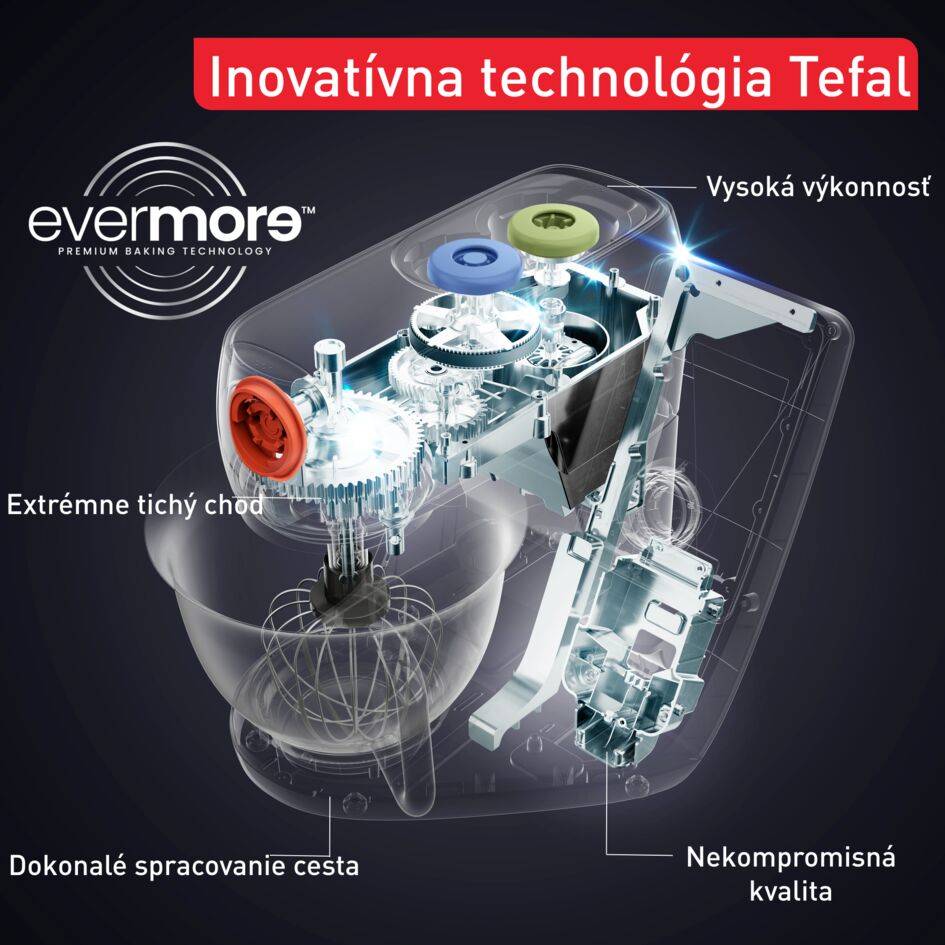 Kuchynský robot Tefal Coach QB900838 čierna