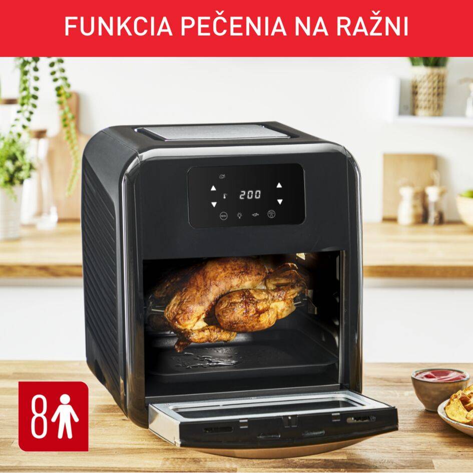 Teplovzdušná fritéza Tefal Easy Fry & Grill & Oven 9v1 FW501815 Čierna