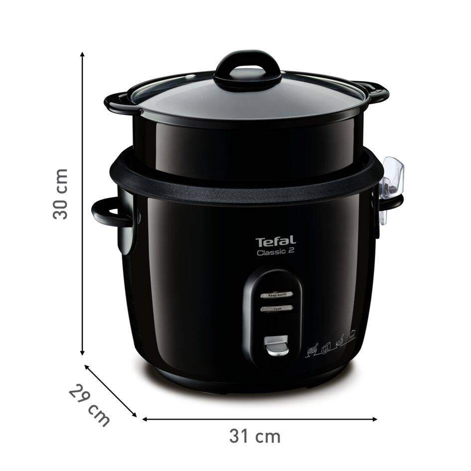 Ryžovar Tefal Classic 12 porcií RK103811 Čierny