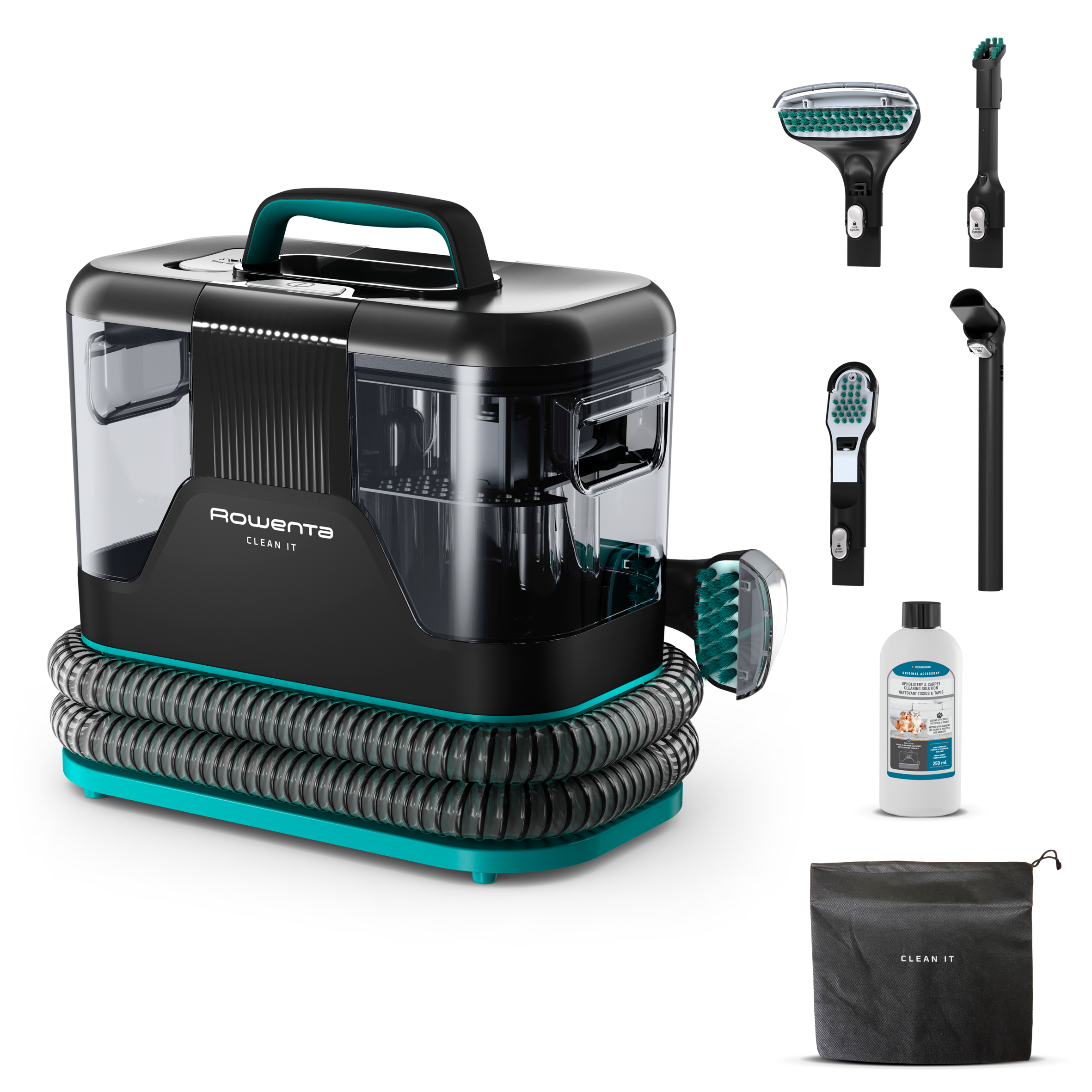 Čistič škvŕn a tepovač Rowenta Clean IT IN5020F0 750W