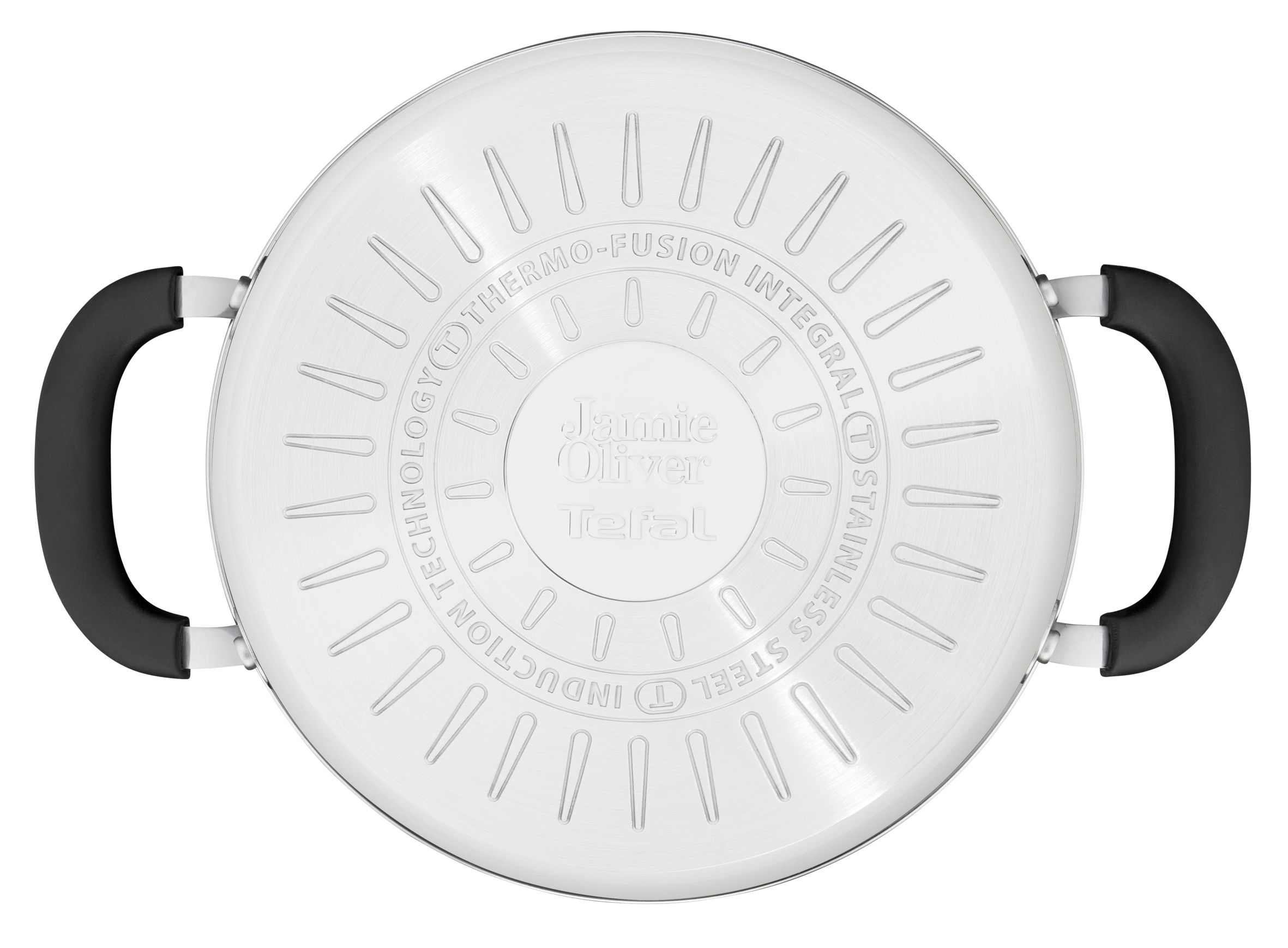 Hrniec s pokrievkou Tefal Jamie Oliver Home Cook E3184655 Nerezový 24 cm