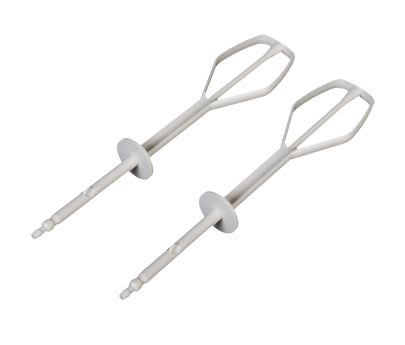 Plastová šľahacia metlička na emulgáciu s adaptérom x2 SS-192402