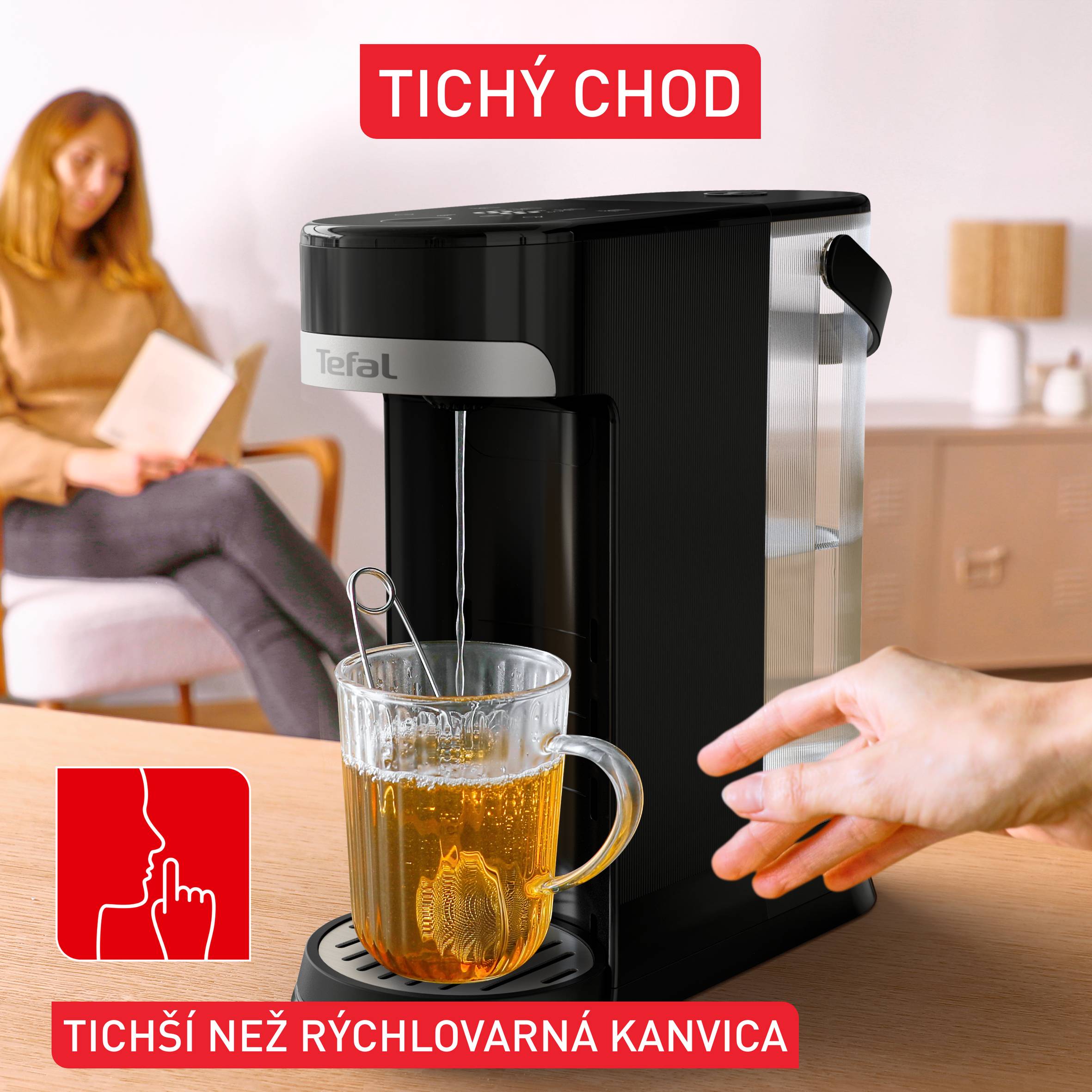 Výdajník vody Tefal Instant Hot Water BR3508