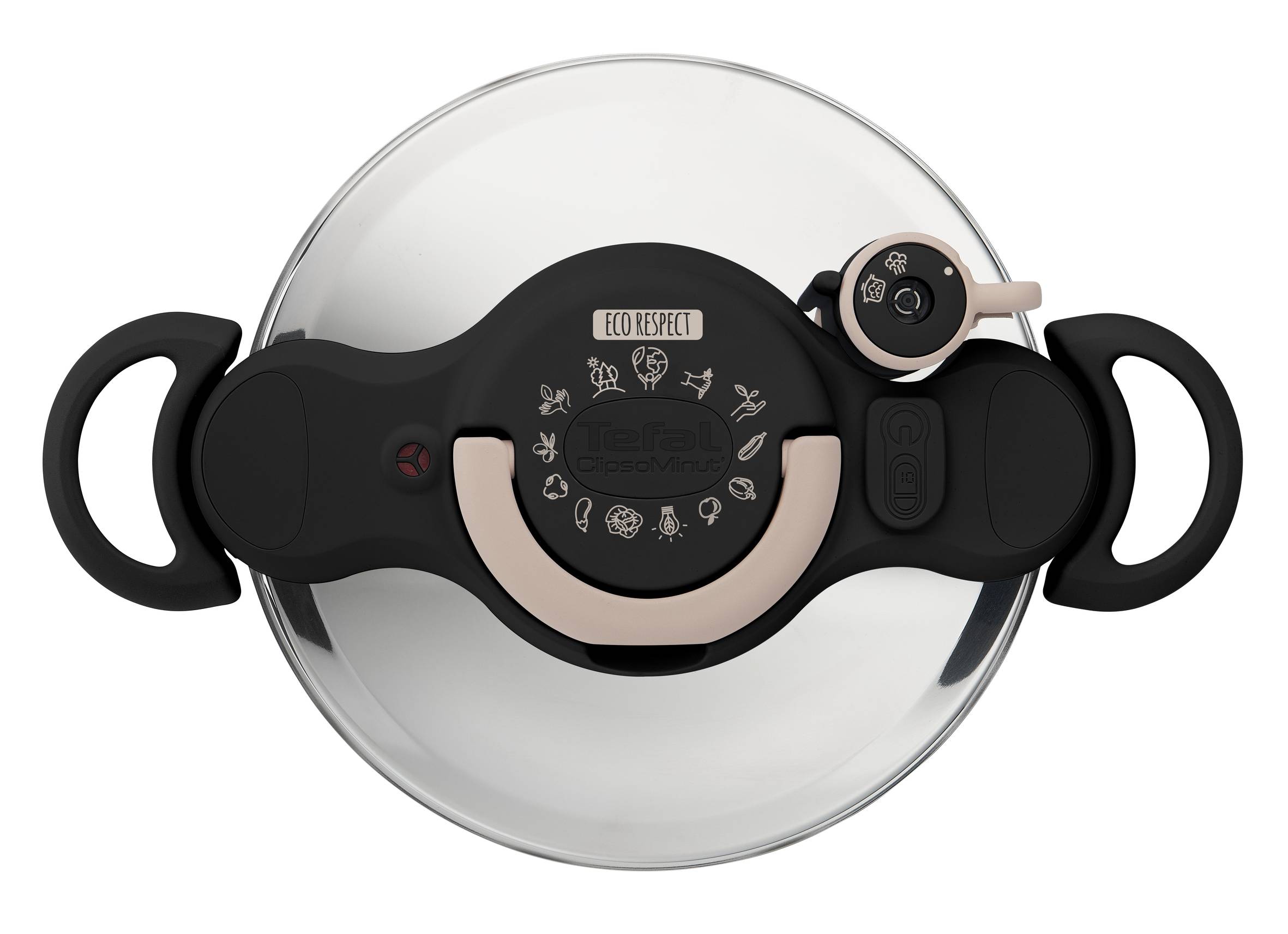 Tlakový hrniec Tefal ClipsoMinut' Natural Eco Respect P4620775 Nerezový 6 l