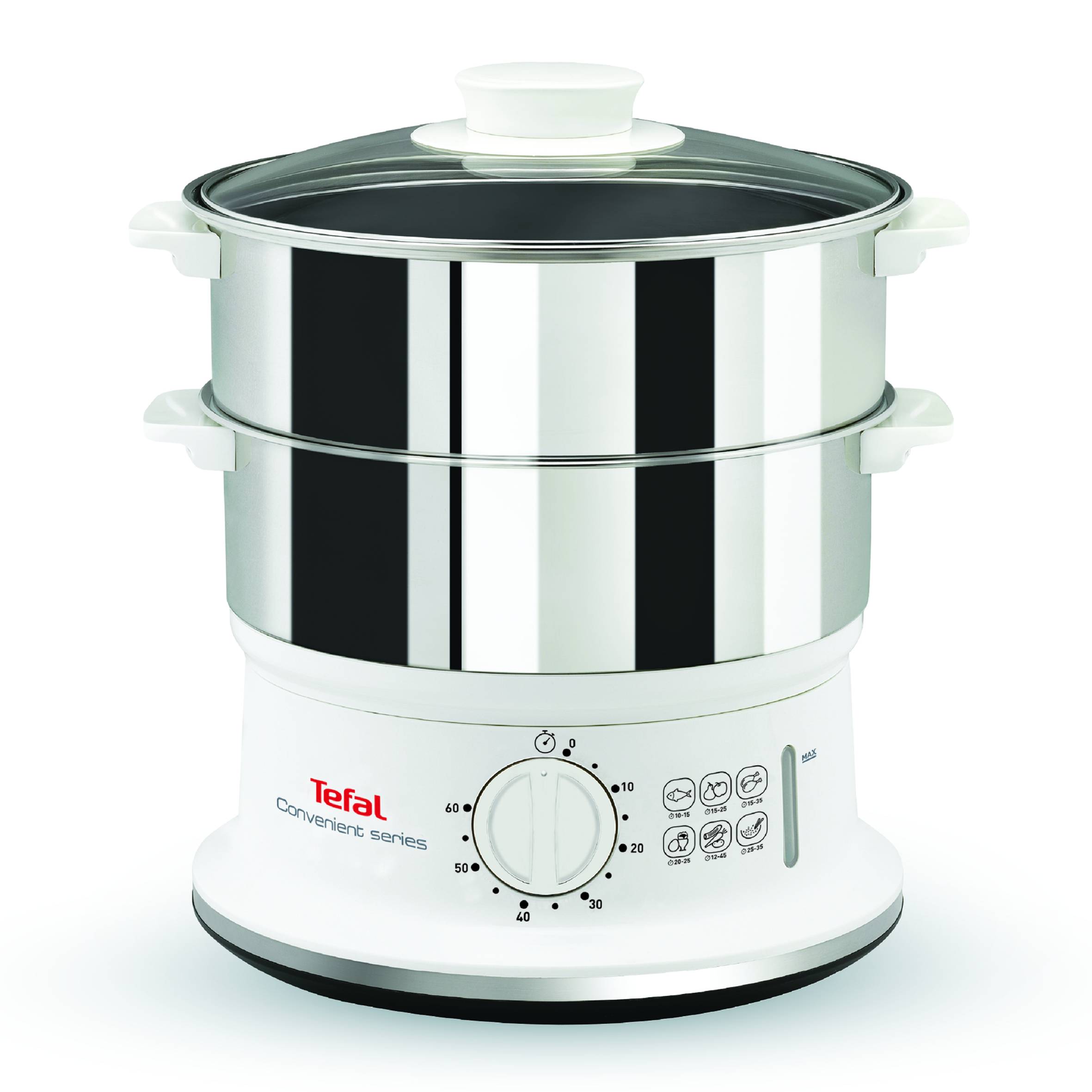 Parný hrniec Tefal Convenient Series VC145130 Biely