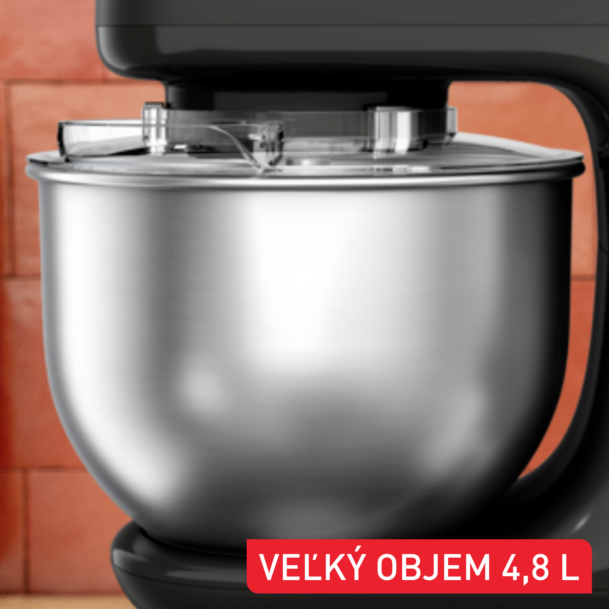 QB161H38 Bake Essential kuchynský robot Tefal čierny