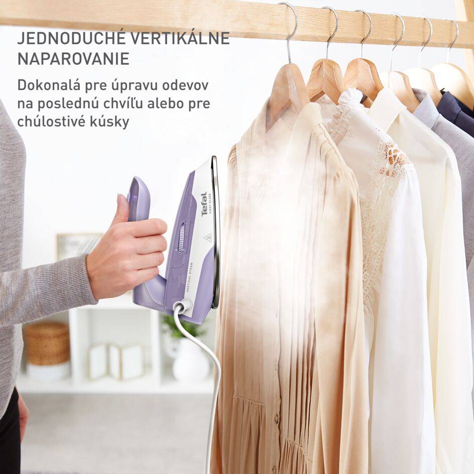 Naparovacia žehlička Tefal First Class DB1612E0 Fialová/Biela