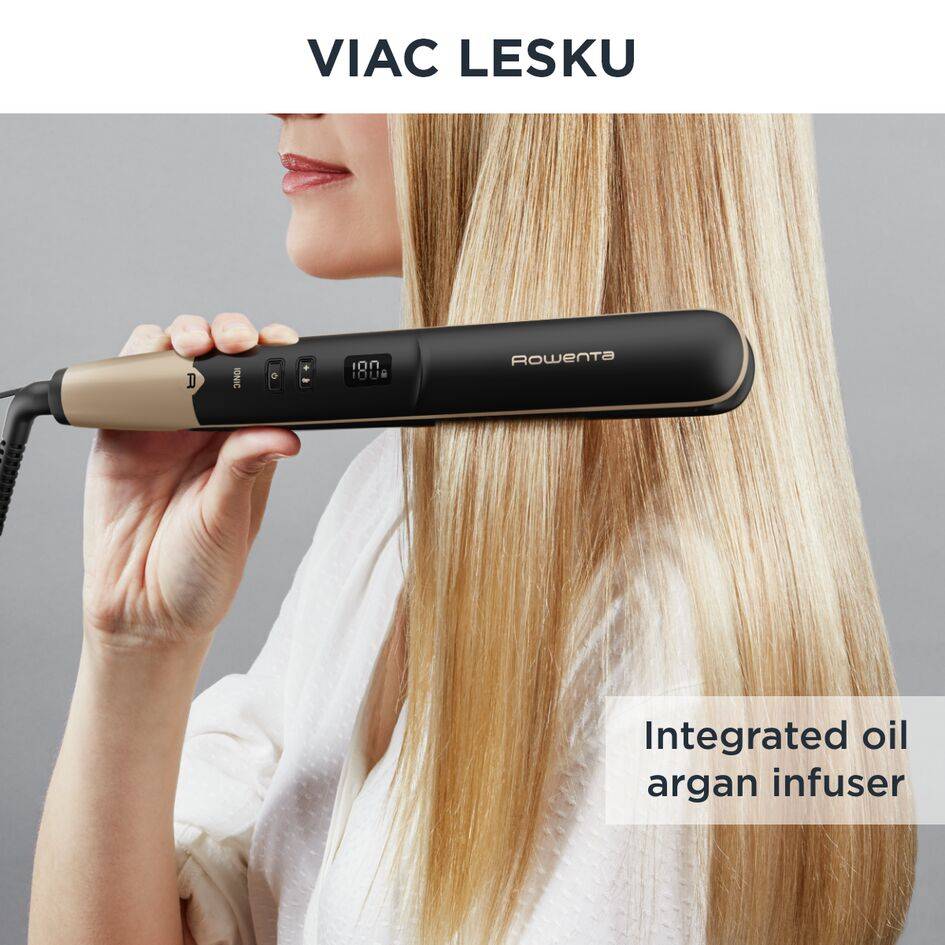 Žehlička na vlasy Rowenta EXPRESS SHINE ARGAN OIL SF4630F0