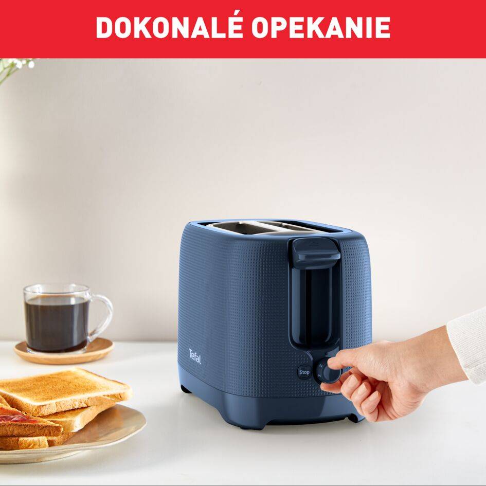 Hriankovač Tefal Morning TT2M1410 Modrý