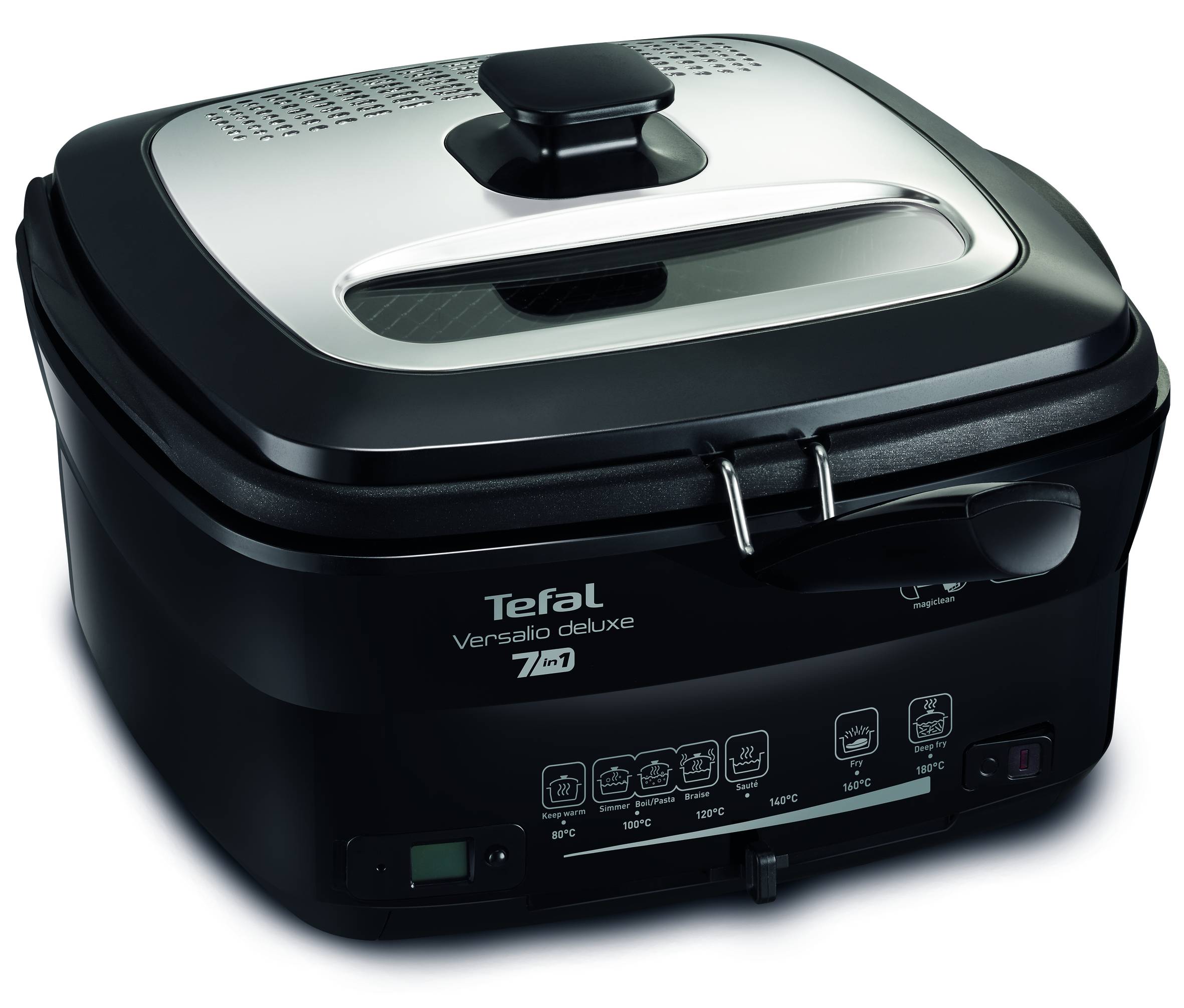 Multifunkčný varič Tefal Versalio DE LUXE FR491870 Čierna 
