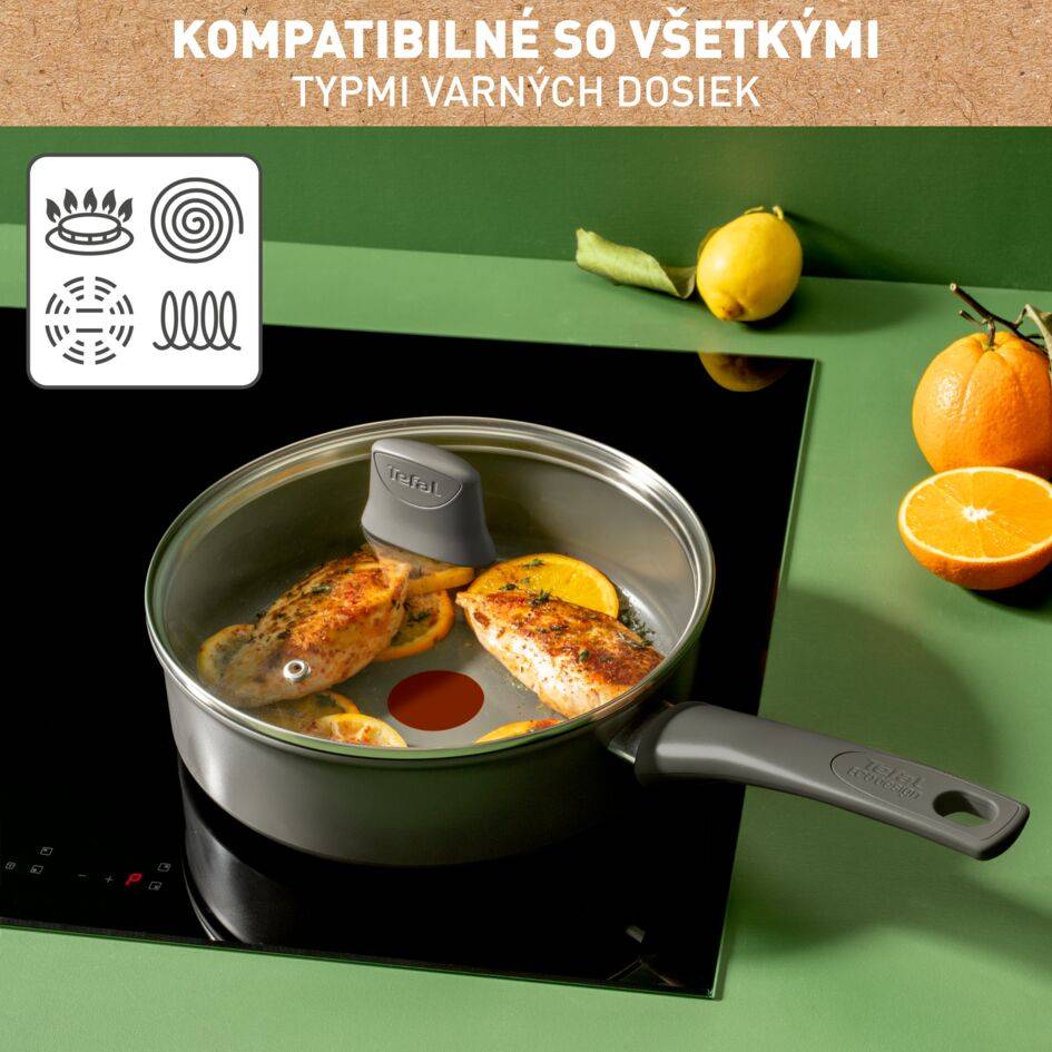 Hlboká panvica Tefal Renewal 24cm Keramická C4263243