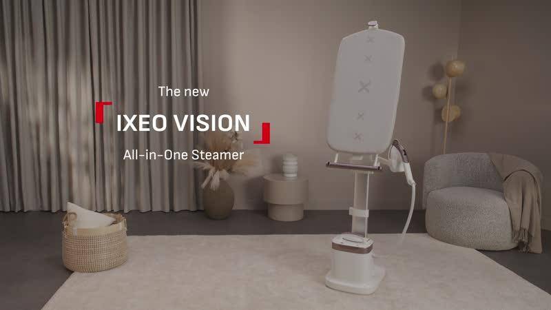Naparovač odevov so stojanom Tefal IXEO Vision QT1811E0 Biela